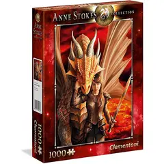 CLEMENTONI - Rompecabezas Anne Stokes Inner Strength 1000 Pcs