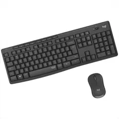LOGITECH - Combo Inalámbrico Silencioso Teclado Y Mouse Mk295