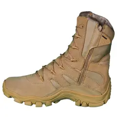 DESIERTO - Botas militares Sahara color beige claro