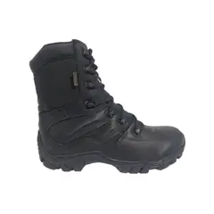 DESIERTO - Botas militares sahara color negro