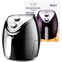 RENAHOUSE - Freidora De Aire Sin Aceite Air Fryer 4.5 Litros Electrica