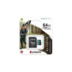 KINGSTON - Memoria Micro SD Canvas Go Plus 64GB