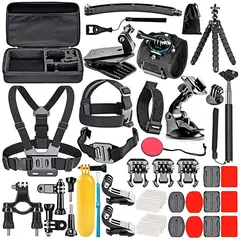 GENERICO - Accesorios camara kit 50 en 1 universal gopro hero 7 8 9 10 11