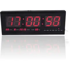 GENERICO - Reloj de pared led digital 4819