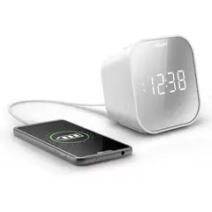PHILIPS - Radio reloj 4406 con puerto de carga usb