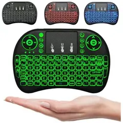 ZHOPI CO - Mini Teclado Inalambrico USB Smart Tv Tablet Pc Play Mouse Integrado