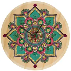 GAMA DIGITAL - Reloj Mandala Fondo Floral 29x29