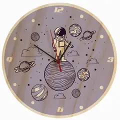 GAMA DIGITAL - Reloj astronauta morado 29x29