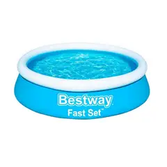 BESTWAY - Piscina Inflable Redonda Fast Set 57392 940 L