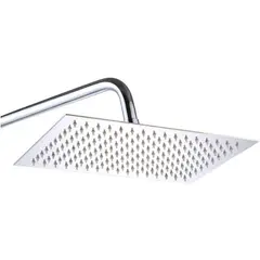 TRIPLE CLEAN - Ducha regadera de baño 15 x 15 cm en acero inoxidable