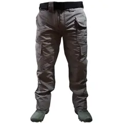 DESIERTO - Pantalón táctico color gris