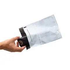 GENERICO - Bolsa seguridad empaque mensajería 19x25cm 100un portaguia