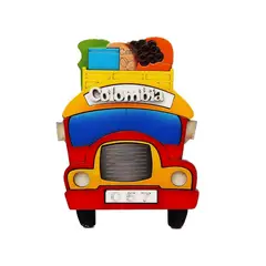 DAYOSHOP - Iman Decorativo Chiva Colombia Para La Nevera