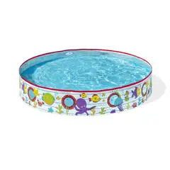 BESTWAY - Piscina Niños Grande Acuario Rigida 152x 25cm 55029