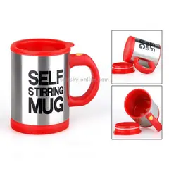 DAYOSHOP - Vaso Taza Pocillo Batidor Mezclador Eléctrico Mug Cafepilas