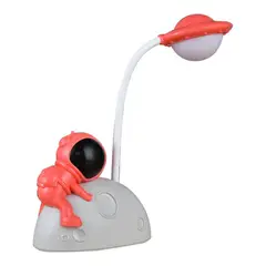 DAYOSHOP - Lampara Luna Astronauta 3d Recargable Escritorio Mesa.