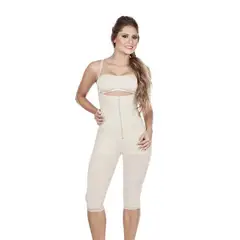 BODY PERFECT - Faja mujer capri control firme 1006 piel