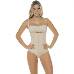 BODY PERFECT - Faja tipo panty senos libres body line control 1015- piel