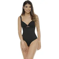 BODY PERFECT - Faja body senos librestanga body line control 1107t - negro
