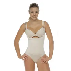 BODY PERFECT - Faja body senos librestanga body line control 1107t - piel