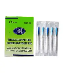 GENERICO - Agujas para acupuntura caja x 100 unidades