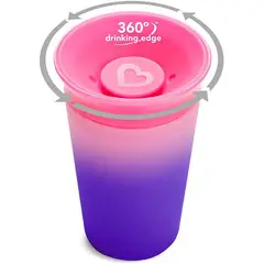 MUNCHKIN - Vaso Miracle Color Reveal Rosa - MINCHKIN