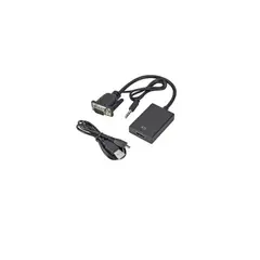 GENERICO - Cable convertidor de vga a hdmi con audio