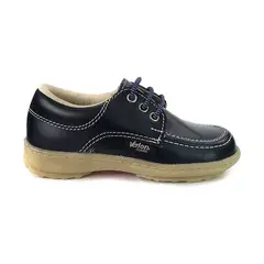 VERLON - Zapato Colegial Diana Gold Azul 2456-3