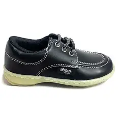 VERLON - Calzado Escolar Diana Gold para Niña Negro 2456-2