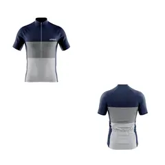 ARMAZI SPORT - JERSEY CICLISMO RUTA MTB BIKE CYCLING AZUL BLANCO.
