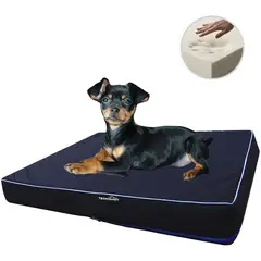 TECHCONFORT - Cama ortopedica en viscoelastica memory foam raza pequeño