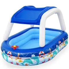 BESTWAY - Alberca Piscina Inflable Techo Familiar Niños 54370
