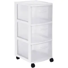 PLASTICOS MQ - Cajonero Organizador 3 Niveles Plastico Mq