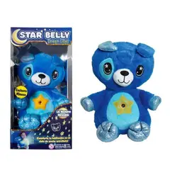 GENERICO - Peluche muñeco con proyección de luces nocturnas star belly