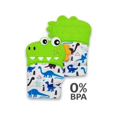 BEBETTO - Guante rasca encías dinosaurio ref kl