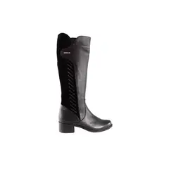 SANTORINI - Botas mujer caña media milu negro