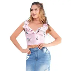 MARKETING PERSONAL - Blusa Juvenil Para Mujer Atypical -Estampado