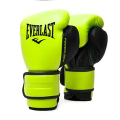 EVERLAST - Guantes de boxeo 12 OZ powerlock v2 Neon