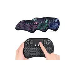 DANKI - Mini teclado inalámbrico gamer android smart tv