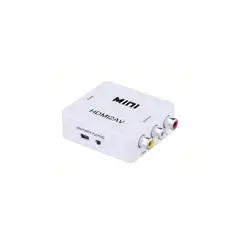 GENERICO - Cable convertidor hdmi a RCA hdmi 2av