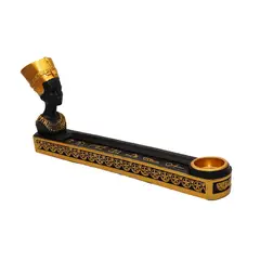 DAYOSHOP - Porta Incienso Egipcio Reina Nefertiti Varitas De Incienso
