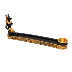 DAYOSHOP - Porta Incienso Egipcio Dios Anubis Varitas De Incienso