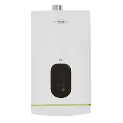 HACEB - Calentador paso tiro forzado 10 L modulante gas natural blanco