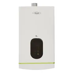 HACEB - Calentador paso tiro forzado 12 L modulante gas natural blanco