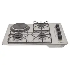 HACEB - Estufa de empotrar Inox 60X43 cm mixta 120V gas natural