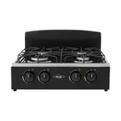 HACEB - Estufa De Mesa Avellana T Gas Natural Negra