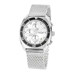 JACQUES LEMANS - Reloj hombre plateado JL con 5 Complementos Premium
