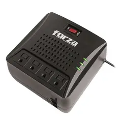 FORZA - Regulador Voltaje Automático 3000va/1500w Con 4 Tomas