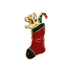 DAYOSHOP - Prendedor pin Navidad Media