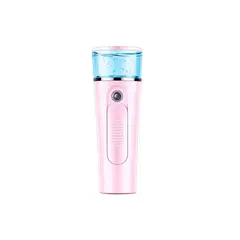 DANKI - Vaporizador Facial Portatil Recargable Limpiador Cuidado Piel Rosa